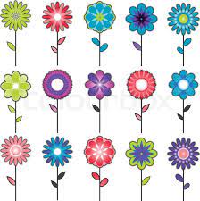 Download hd flower photos for free on unsplash. Flower Collection Design Isoliert Auf Stock Vektor Colourbox