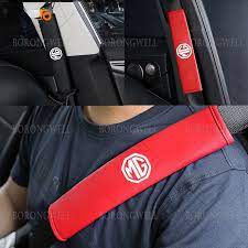 Car Seat Belt Cover Universal Leather