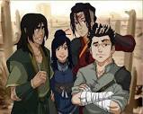 The Red Lotus members as teens from the Korra Artbook (Colored and ...