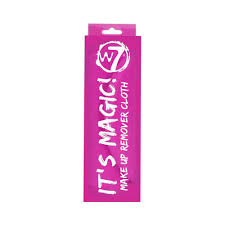 w7 it s magic make up remover cloth