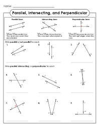 geometry worksheets angles worksheet