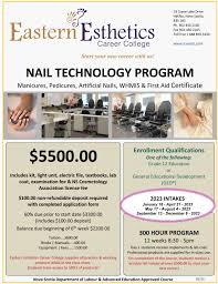lcn canada east nail tech program