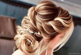 Lightly twist your hair across the side of your head and add some diamond encrusted floral hair clips (or other beautiful accessories), to achieve an attractive, stylish, and appropriate style. 27 Gorgeous Wedding Hairstyles For Long Hair For 2021
