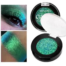afflano single green eyeshadow shimmery
