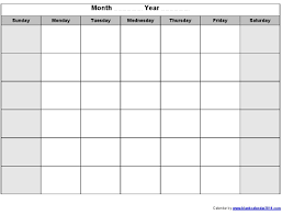 2019 Printable Calendar Templates Online Template For Free Dow Mychjp