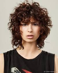 Of all face shapes, the round face can be. Great Curly Hairstyles Thick Hair Styles Androgynous Haircut Curly Hair Styles