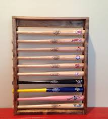 10 Mini Baseball Bat Display Holder
