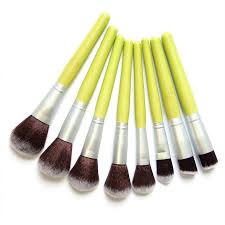 professional bamboo make up brush set