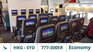 cathay pacific 777 300er economy cl
