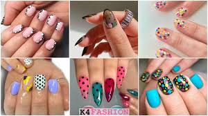 40 unique polka dot nail art designs