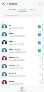 Hit em up lets you even create groups from your contacts in the app or import them from existing groups you may have so you can send to those folks again later. Solved Send Mass Text Without Group Message On Android