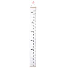 Us 5 67 16 Off Baby Growth Chart Handing Ruler Wall Decor For Kids Canvas Removable Height Growth Chart 79inchx 7 9inch In Wall Stickers From Home