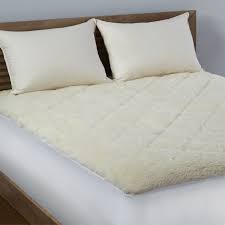 Exq home organic cotton mattress topper. Lc Platinum Reversible Wool Cotton Mattress Topper Overstock 14819026