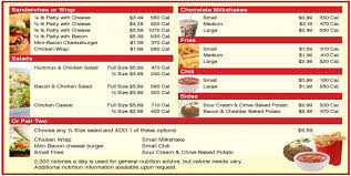 fda menu regulations nutritional