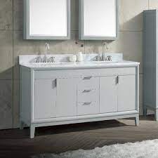 emma 61 double bathroom vanity set top