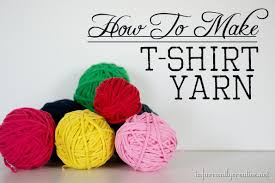 how to make t shirt yarn simply