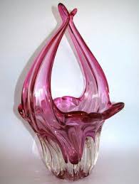 Blown Glass Art Murano Glass Vase