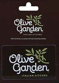 olive garden 10 usd gift card at a