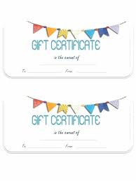 Template Gift Certificate Timetoreflect Co