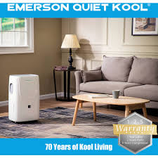 Looking to find out how many btus the emerson quiet kool has model no 10gv13 serial no fl 596542 1729 cant seam to find anything. Emerson Quiet Kool 40 Pint Dehumidifier With Built In Vertical Pump Ead40ep1t