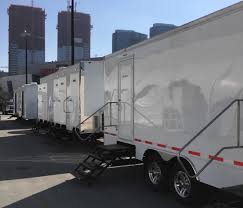 It costs about $175 to rent a standard portable restroom per month and at least $90 to rent one a day while a luxury porta potty would cost between $800 and $1,500 to rent. Luxury Porta Potty Rentals Portable Toilets Portable Restroom Trailers