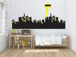 Batman Skyline Gotham Wall Decal City