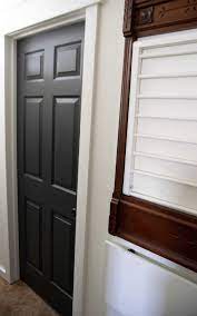 to paint an interior door like a diy