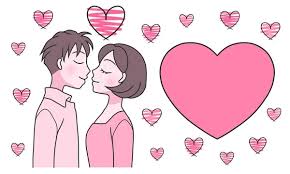romantic couple cartoon images