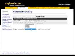 Bill payment (credit card, telkom, handphone, etc.) How To Check Bank Statement Maybank