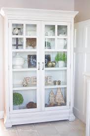 Farmhouse Style Curio Cabinet