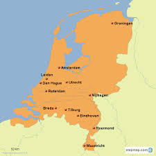 Le premier ministre des pays bas, mark rutte a présenté la démission de son gouvernement suite à un scandale. Stepmap Pays Bas Landkarte Fur Netherlands