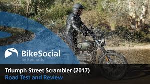 triumph street scrambler 2017 first