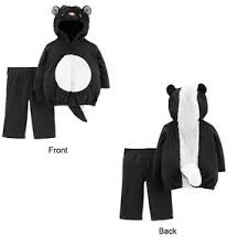 Details About Carters Halloween Costume Skunk 3 6 Or 6 9 Months For Boys Or Girls