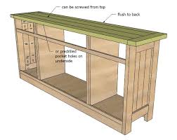 Sideboard Wood Sideboard Diy Furniture