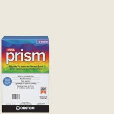 Custom Building Products Prism 381 Bright White 17 Lb Grout