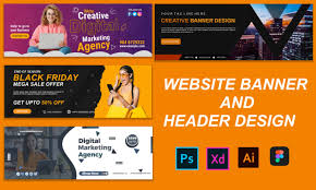 create stunning website headers and