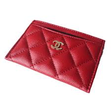 Check spelling or type a new query. Chanel Card Holder Red Leather Ref 45650 Joli Closet