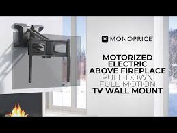 Above Fireplace Pull Down Tv Wall Mount