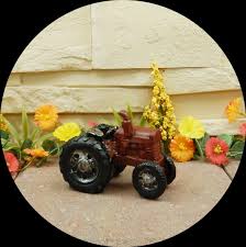 Farm Tractor Fairy Garden Miniature