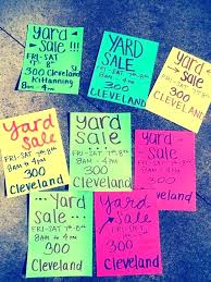 Yard Sale Signs Ideas Vitalitymarketing Co