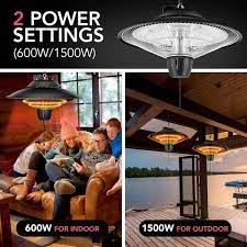 Simple Deluxe Electric Outdoor Patio Ceiling Heater With Overheat Protection