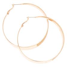 *no additional coupons or discounts may be applied. 60mm Rose Gold Glitter Hoop Earrings Claire S