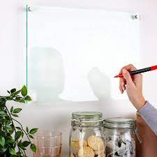 Clear Acrylic Wall Mounted Notice Board