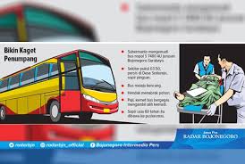 Akibatnya, kernet bus po haryanto bernama anto (20) tewas. Mengemudi Bus Sopir Meninggal Mendadak