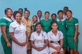 nursing types in Ghana and their respective uniforms