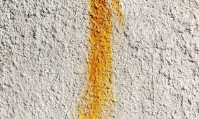 how to remove rust stains from concrete
