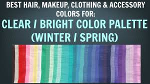 clear spring color palette