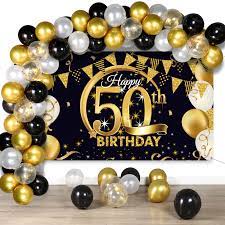 50th happy birthday decorations
