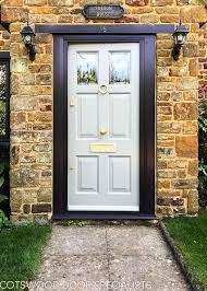 Georgian Front Door With Bevelled Glass