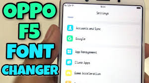 Oppo F5 Font Changer Change Fonts In Oppo F5 By Technology Master